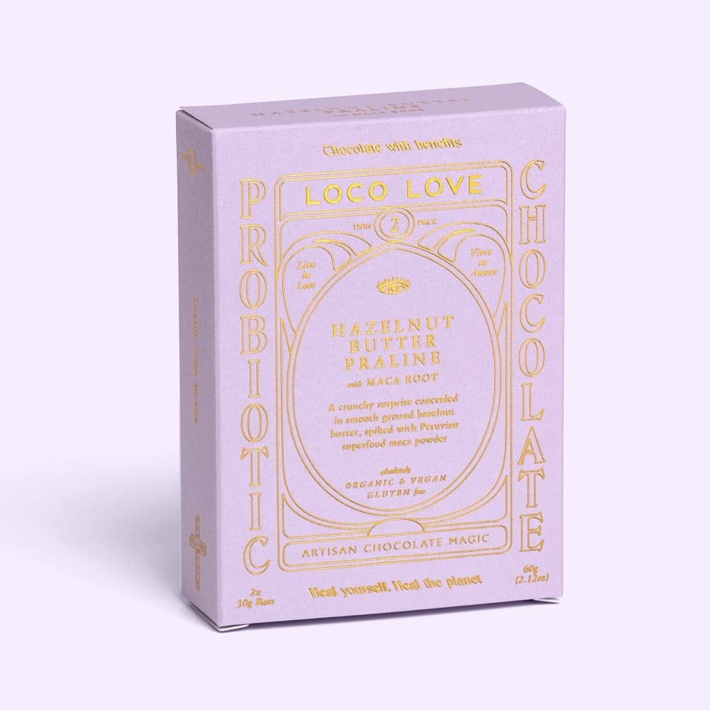 Loco Love Twin Pack 60g - Hazelnut Butter Praline